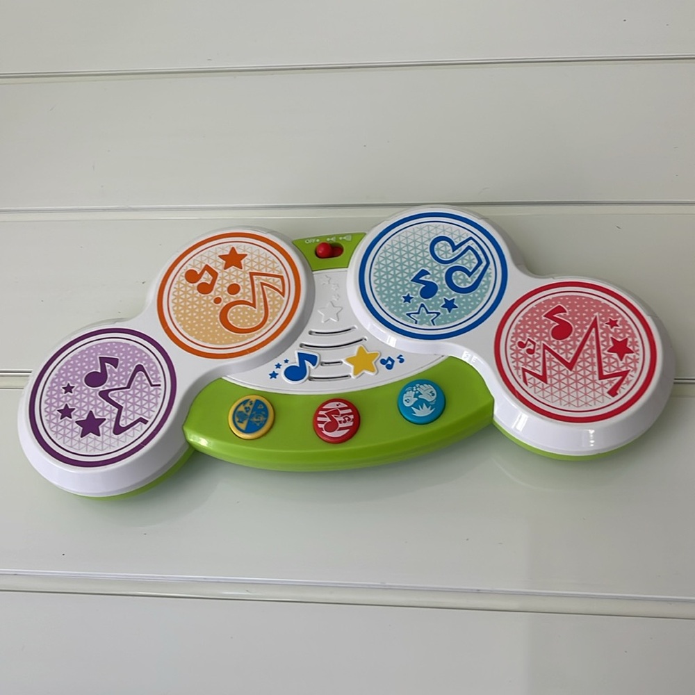 Magic Touch Drum,  Light Up Music Bongos Toy, Touch Sensor Musical Instrument